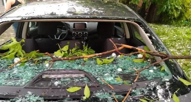 Hail Damage car insurance