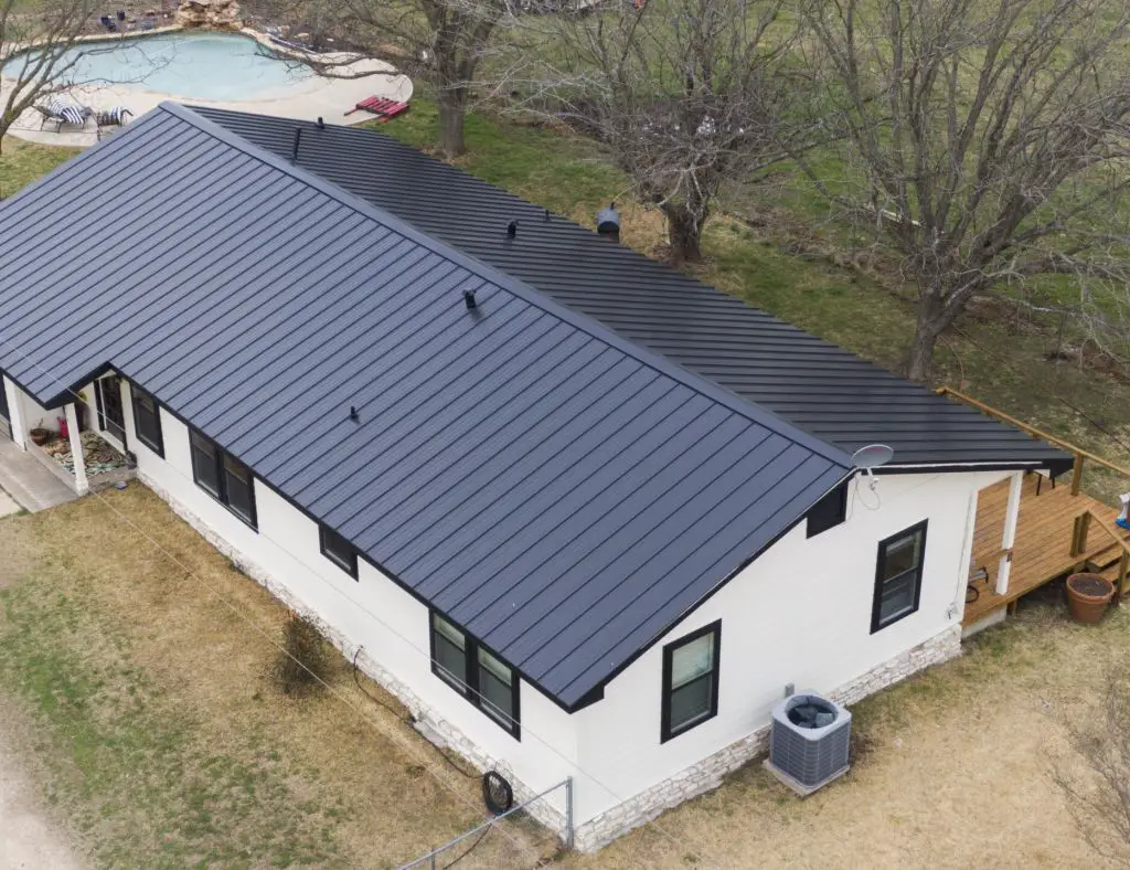 metal roof example
