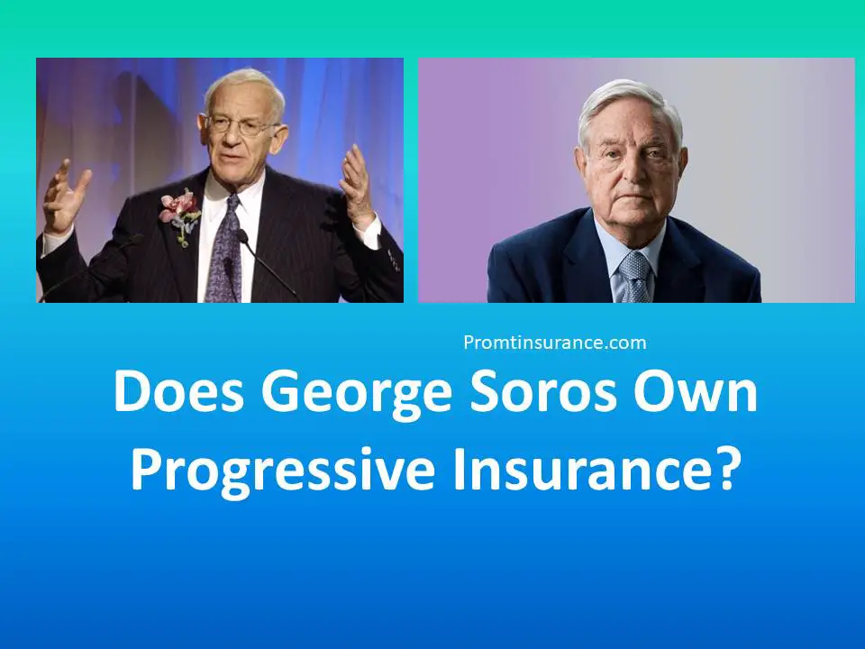 Does George Soros Own Progressive Insurance - Peter Lewis and George Soros on image