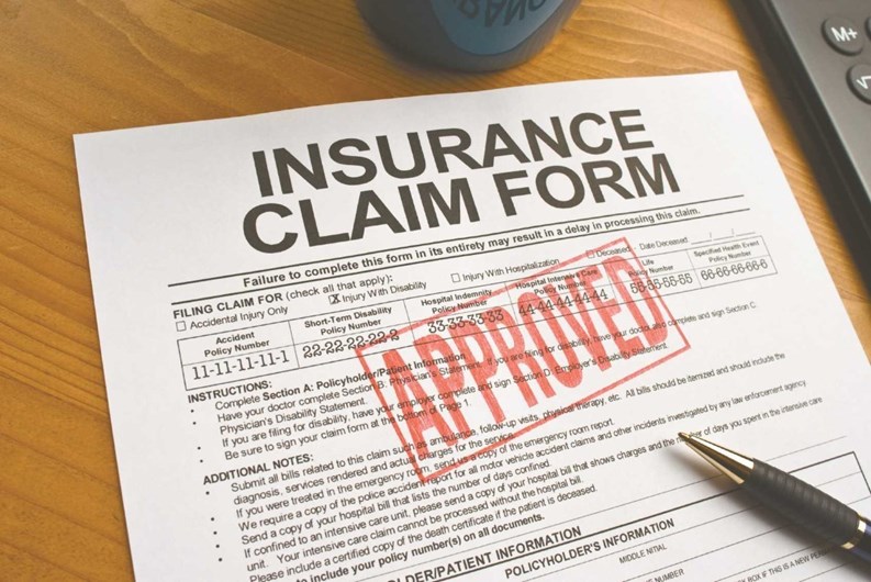 insurance claim example