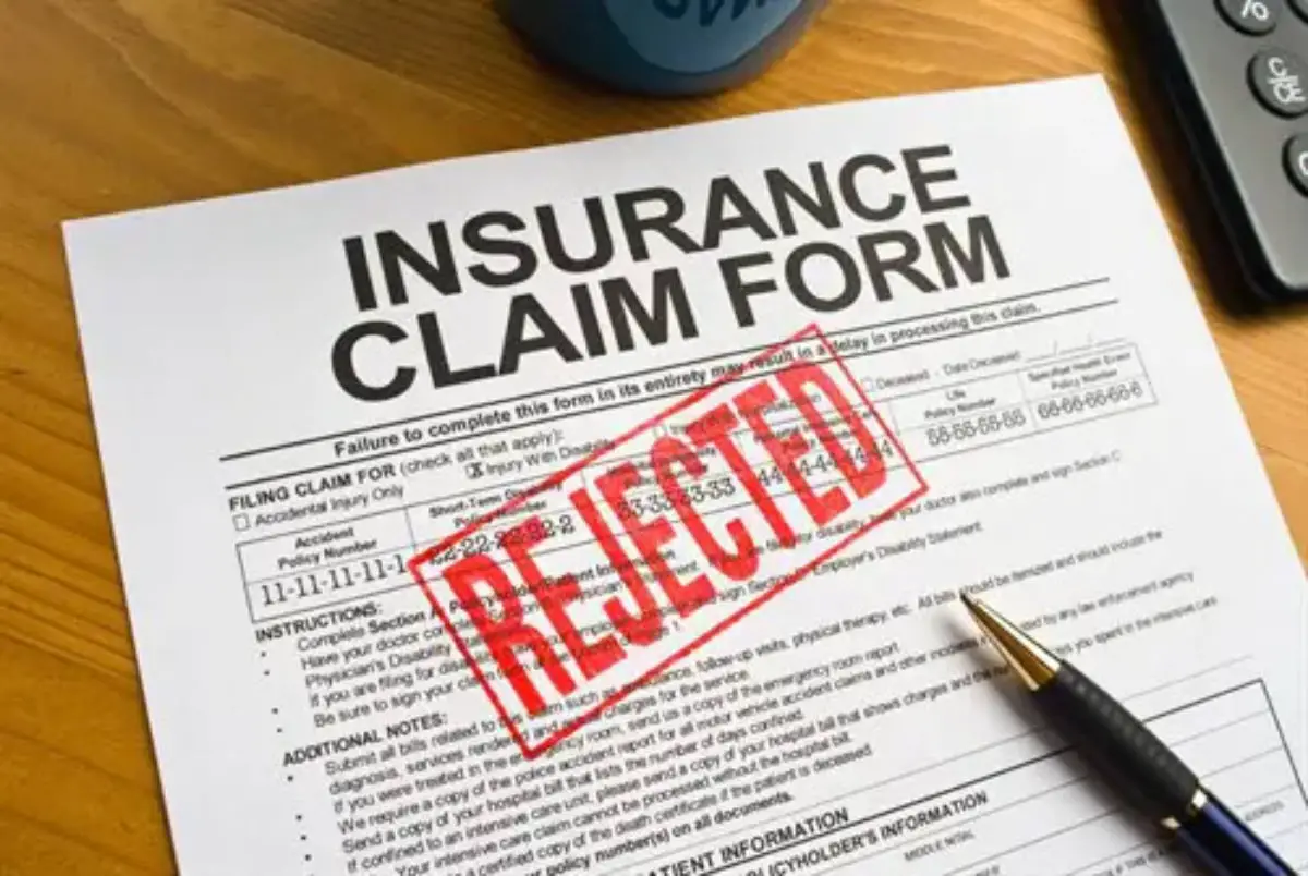 insurance claim rejected